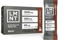 LMNT Zero Sugar Electrolytes - Chocolate Salt | Drink Mix | 30-Count